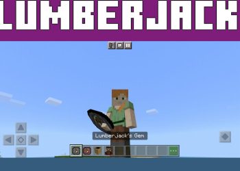 Lumberjack Gem from Tree Capitator Mod for Minecraft PE