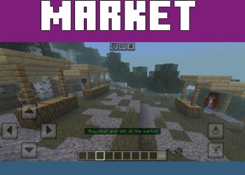 Market from Legend of Kuyang Map for Minecraft PE