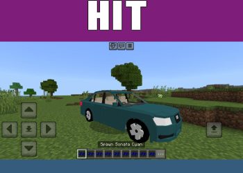 Road from Hyundai Sonata Mod for Minecraft PE