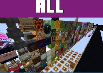 All Blocks from Maps for Mineraft Java 1.22