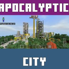 Apocalyptic City Map for Minecraft PE