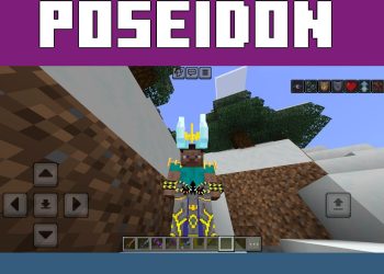 Poseidon Armor from Shounen de Fantasy Mod for Minecraft PE