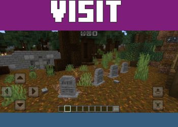 Cemetery from Revenge of the Ghoul Map for Minecraft PE