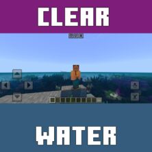 Clear Water Texture Pack for Minecraft PE