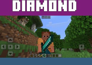 Diamond from Short Swords Texture Pack for Minecraft PE