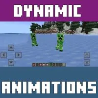 Dynamic Animations Texture Pack for Minecraft PE