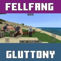 Fellfang Gluttony Mod for Minecraft PE