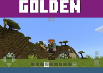 Golden from Mizunos 16 Texture Pack for Minecraft PE