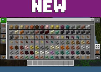 Inventory from Optifine Texture Pack for Minecraft PE