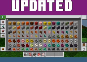 Inventory from Ultramarine Texture Pack for Minecraft PE