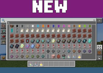 Items from Energy Bar Mod for Minecraft PE