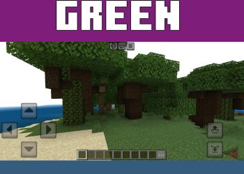 Green Nature from Bicubic Shader for Minecraft PE