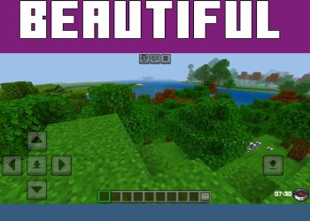 Nature from Ultramarine Texture Pack for Minecraft PE