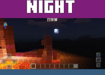 Night from Vanilla 2 Shader for Minecraft PE