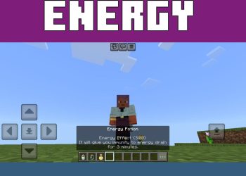 Potion from Energy Bar Mod for Minecraft PE