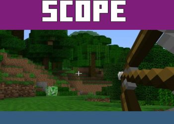 Scope from Zoom Mod for Minercraft PE