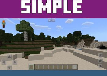 Simple from Flows HD Texture Pack for Minecraft PE