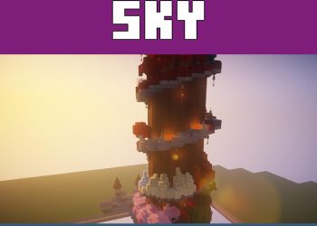 Sky Tower from Maps for Mineraft Java 1.22