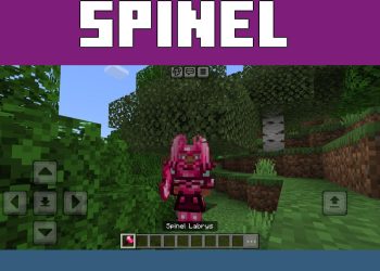 Spinel from Fantasy Ores Mod for Minecraft PE