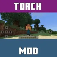 Torch Mod for Minecraft PE