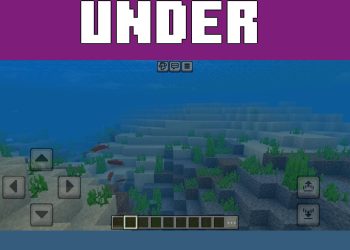 Underwater from Iris Shader for Minecraft PE