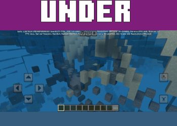 Underwater from X-Ray Pro Texture Pack for Minecraft PE