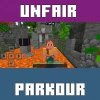 Unfair Parkour Map for Minecraft PE