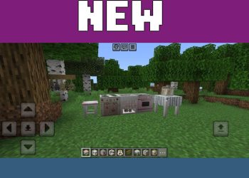 Furniture from Chihiros Kitchen Mod for Minecraft P