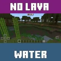 No Lava and Water Fog Texture Pack for Minecraft PE