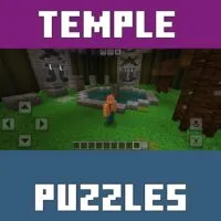 Temples Puzzles Map for Minecraft PE