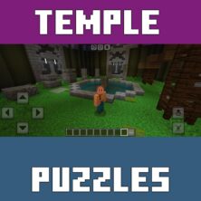 Temples Puzzles Map for Minecraft PE