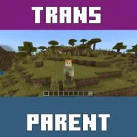 Transparent Buttons Texture Pack for Minecraft PE