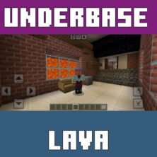 UnderBase Lava House Map for Minecraft PE