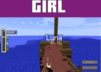 Luna from Fapcraft Mod for Minecraft Java