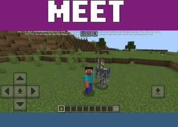 Meet from Creaking Mod for Minecraft PE