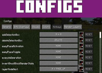 Configs from Litematica Mod for Minecraft PE