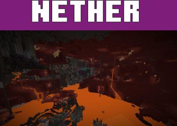 Nether from Distant Horizons Mod for Minecraft Java