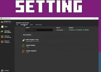 Settings from Fabric Api Mod for Minecraft Java