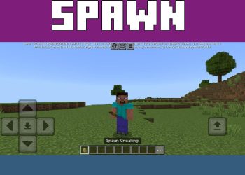 Spawn from Creaking Mod for Minecraft PE