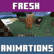Fresh Animations Texture Pack for Minecraft PE